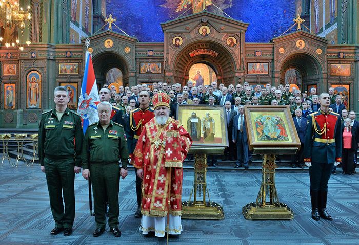 Завершение церемонии освещения